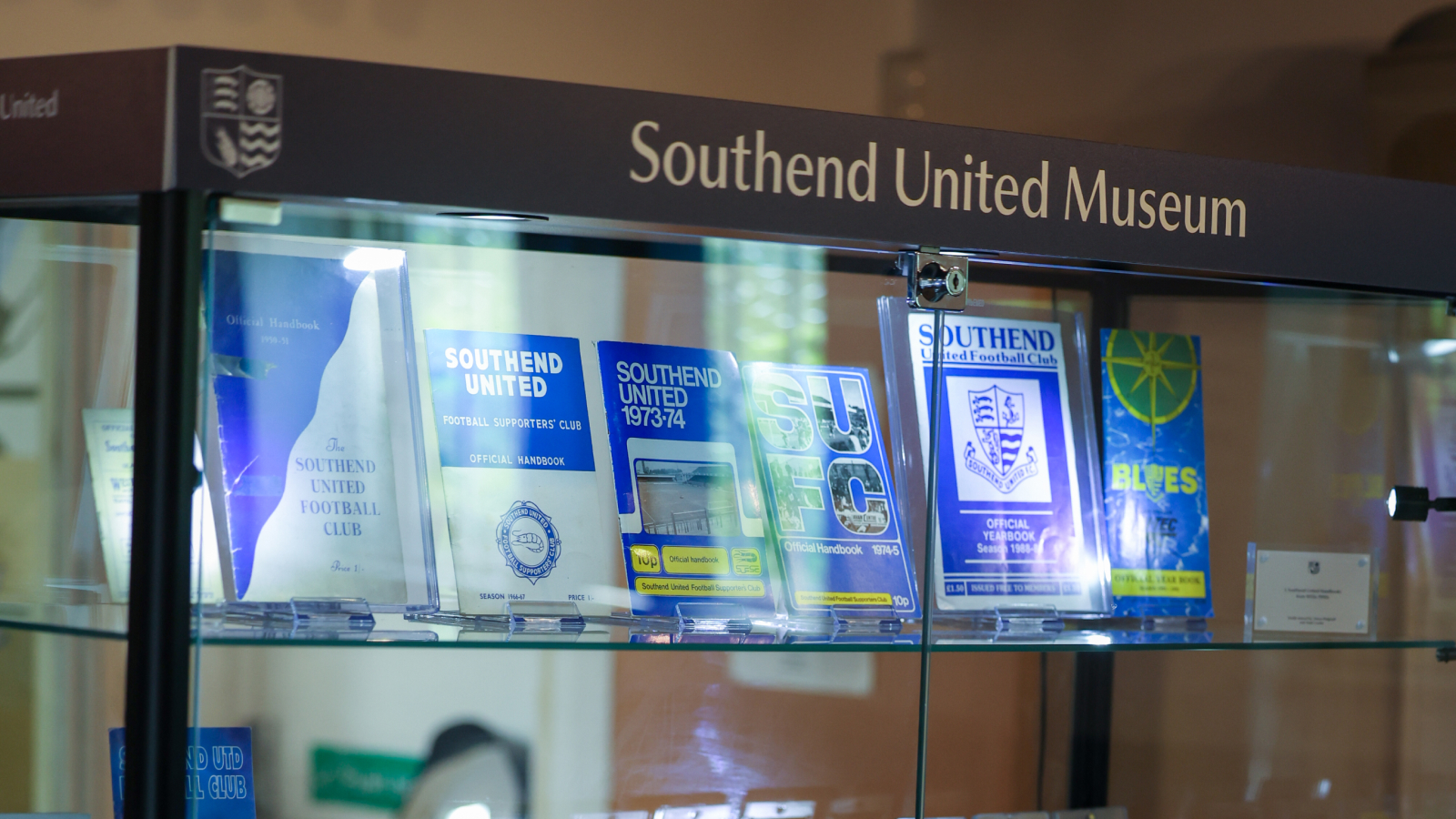 Southend United Museum — Exhibition graphics